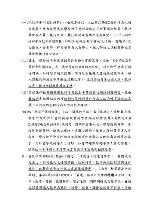 「114年度直轄市、縣(市)政府校園性別事件及體 罰事件第2次聯繫會議」決議事項圖片