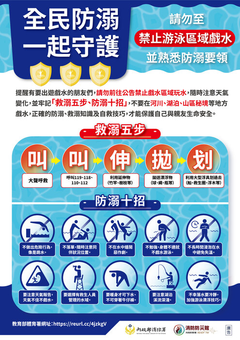 113年度署水域安全宣導-全民防溺一起守護圖片